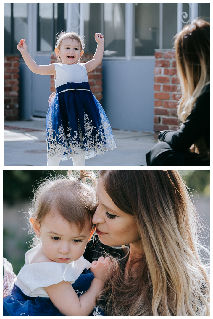 Home studio newborn and toddler session. Torrance, California