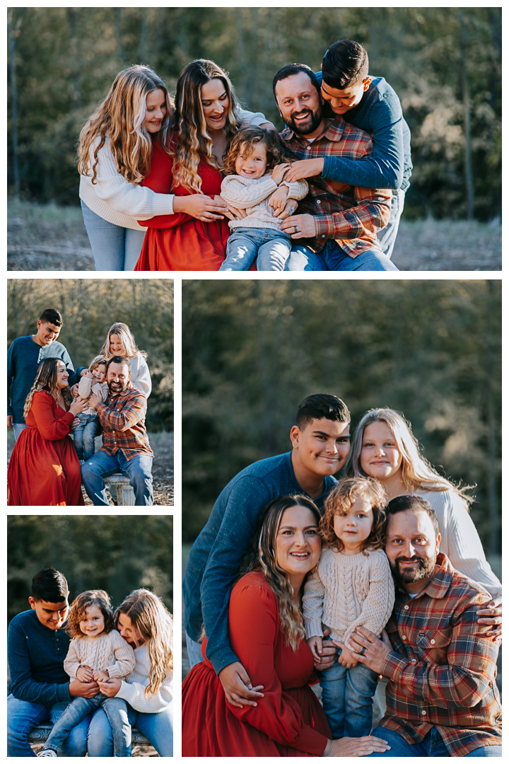 Outdoor family session with newborn in Malaga Cove, Palos Verdes, Los Angeles, California