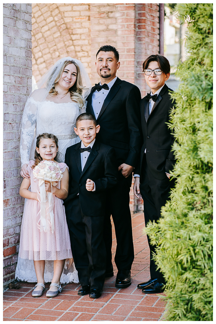 Wedding Portraits at Malaga Cove Plaza in Palos Verdes, Los Angeles, California