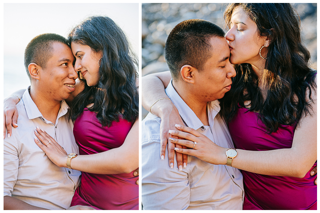 Surprise Proposal and Mini Engagement session in Palos Verdes, Los Angeles, California