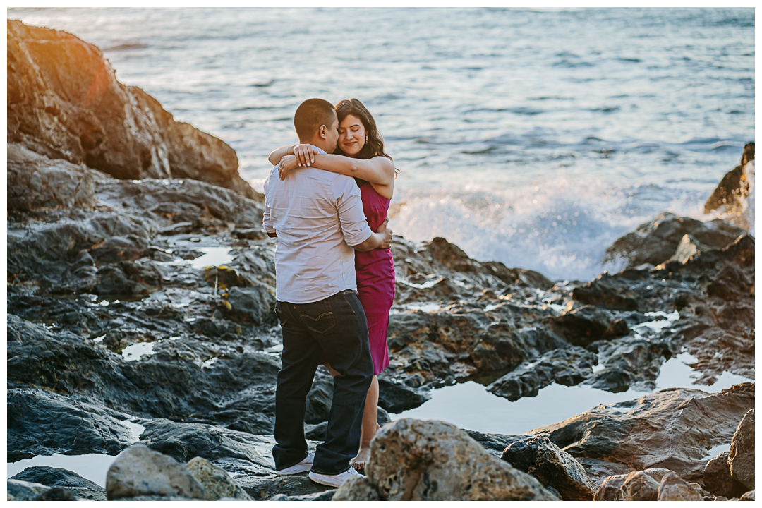 Surprise Proposal and Mini Engagement session in Palos Verdes, Los Angeles, California