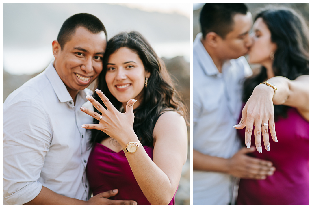 Surprise Proposal and Mini Engagement session in Palos Verdes, Los Angeles, California