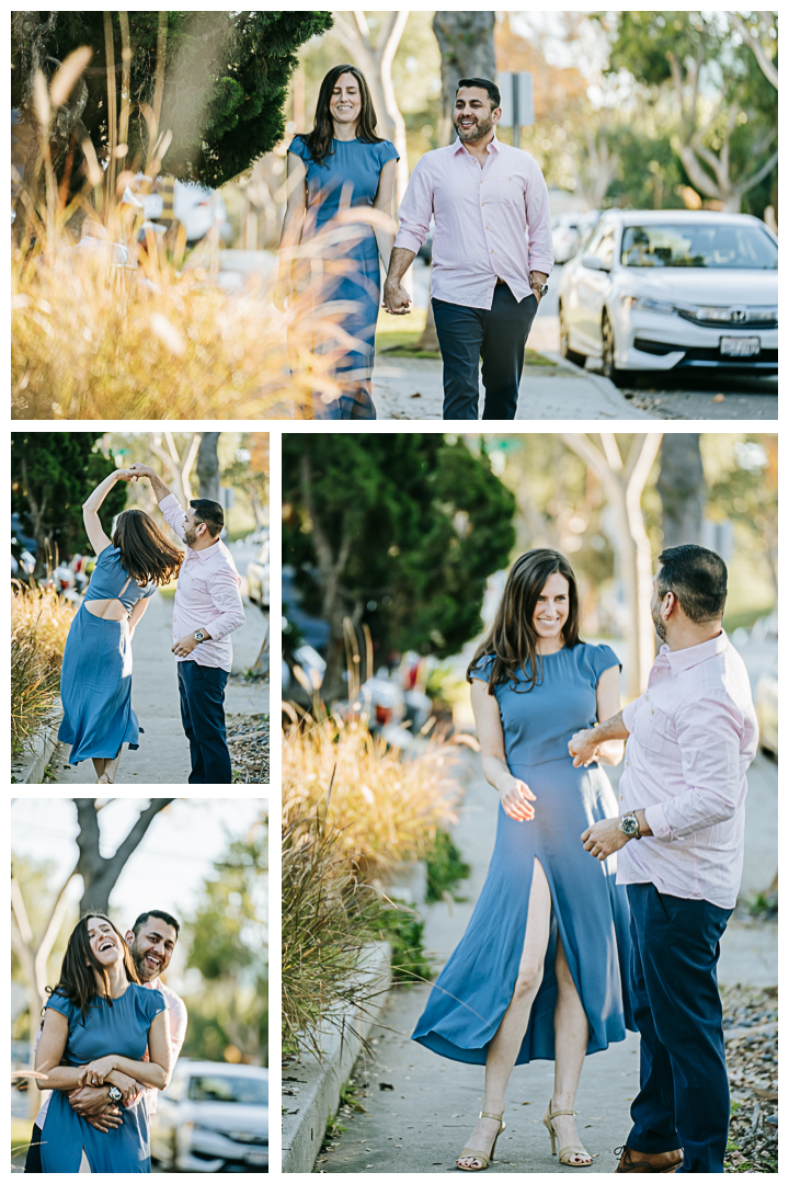 Engagement Photoshoot at the beach in El Segundo, Los Angeles, California