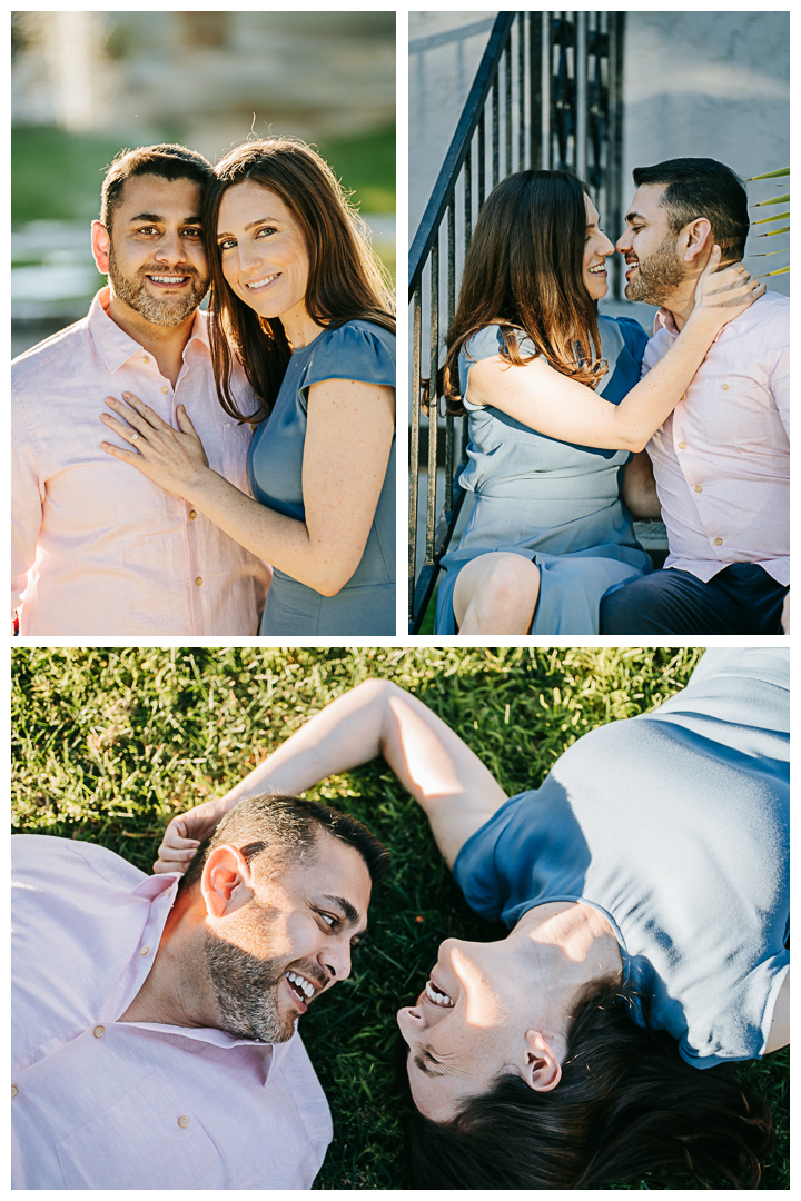 Engagement Photoshoot at the beach in El Segundo, Los Angeles, California