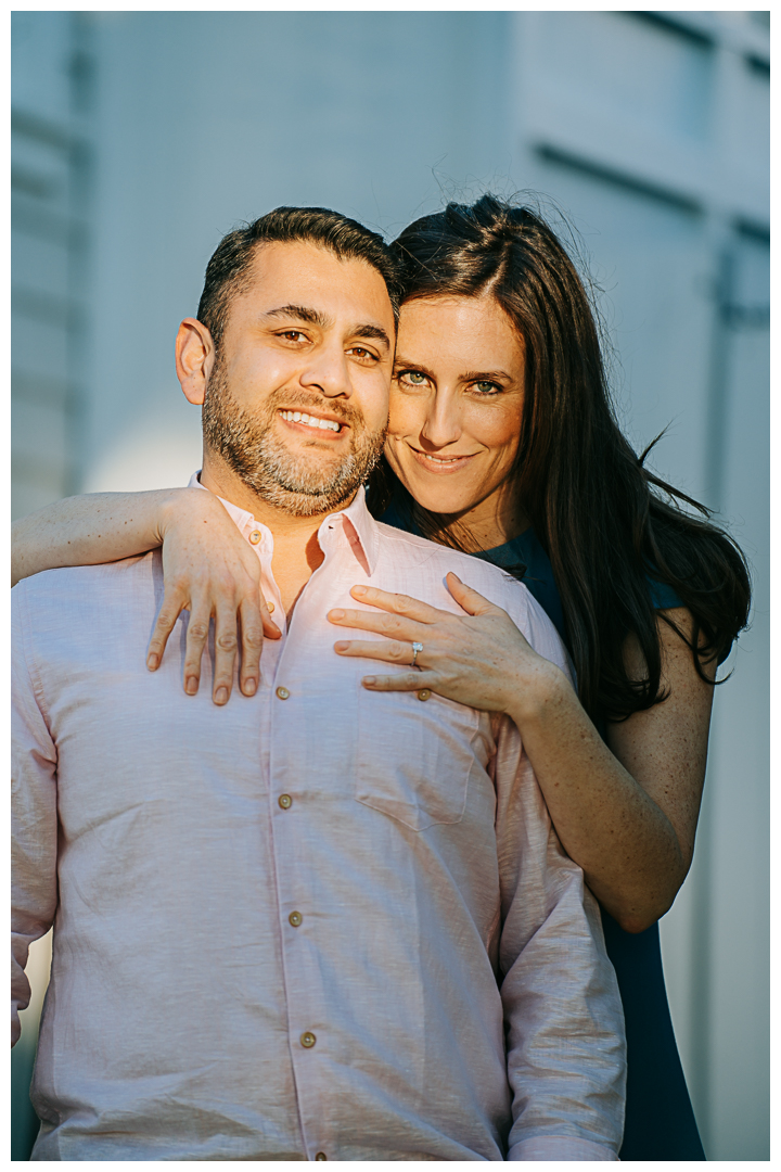 Engagement Photoshoot at the beach in El Segundo, Los Angeles, California