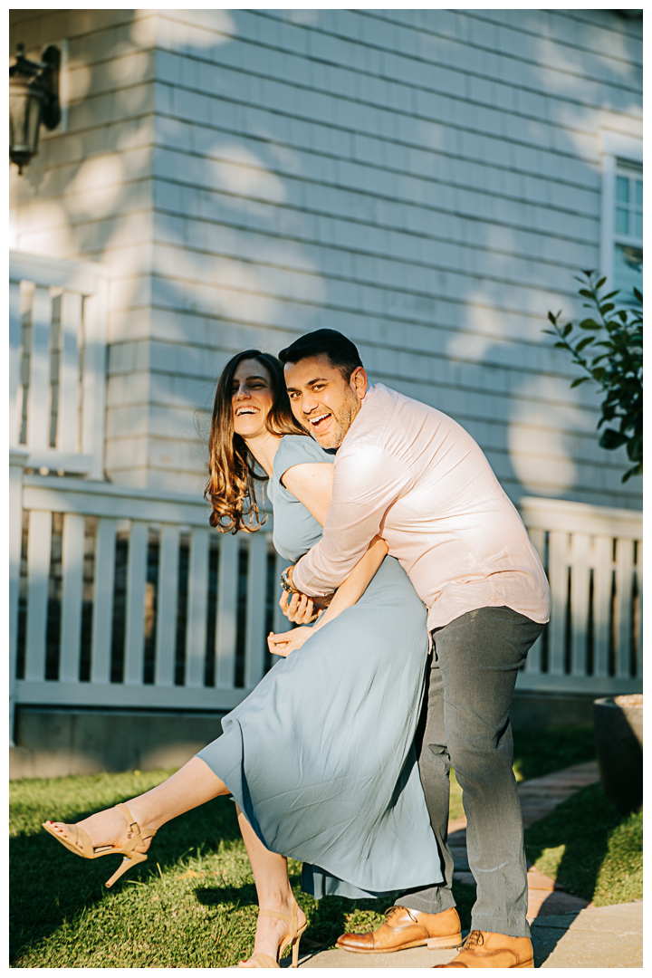 Engagement Photoshoot at the beach in El Segundo, Los Angeles, California