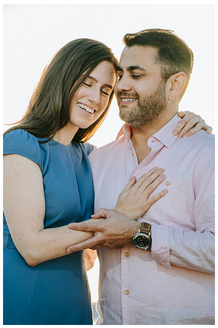 Engagement Photoshoot at the beach in El Segundo, Los Angeles, California