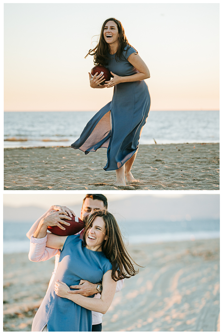 Engagement Photoshoot at the beach in El Segundo, Los Angeles, California