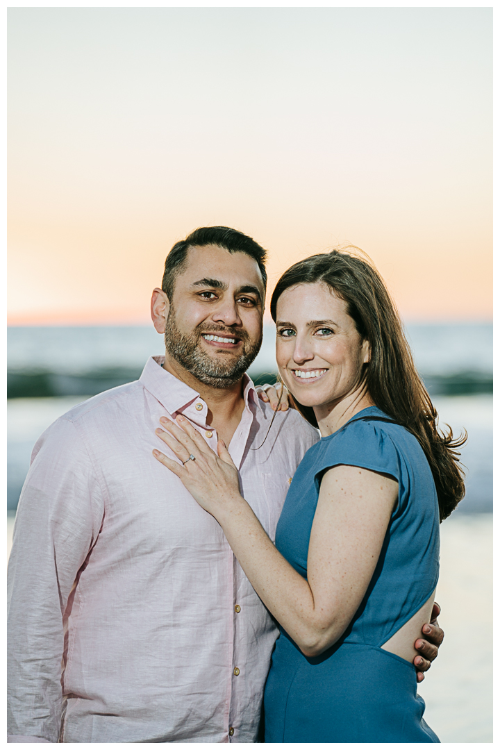 Engagement Photoshoot at the beach in El Segundo, Los Angeles, California