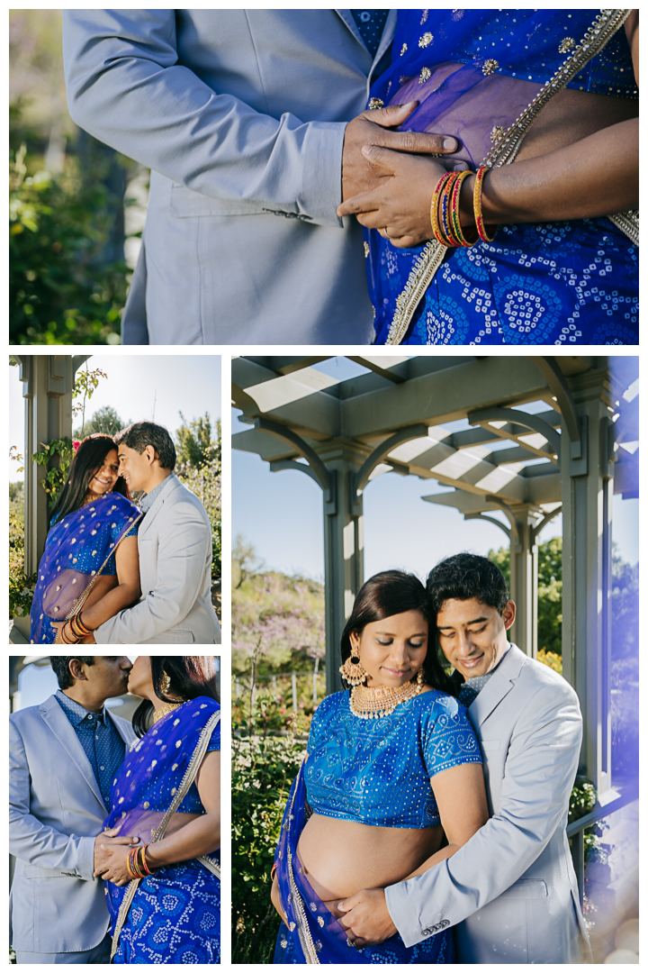 Maternity Photos at South Coast Botanical Garden in South Bay, Los Angeles, California