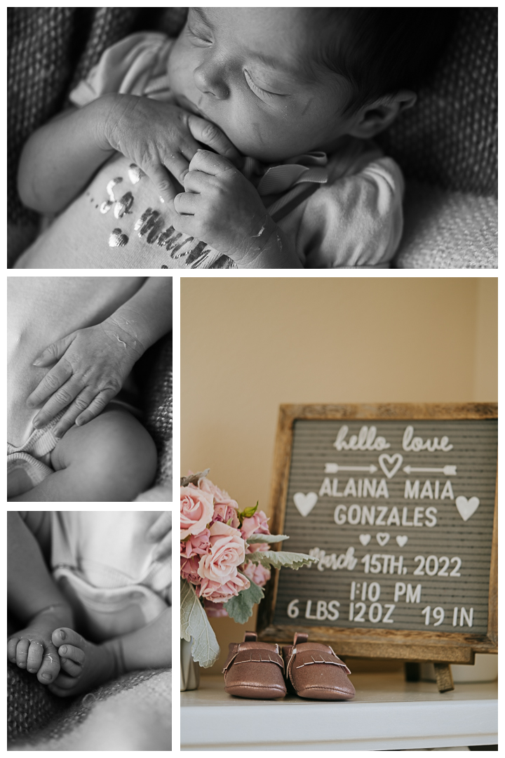 Lifestyle Newborn Photography in home, Los Angeles, California