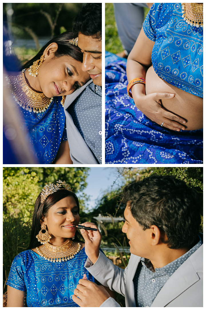 Maternity Photos at South Coast Botanical Garden in South Bay, Los Angeles, California