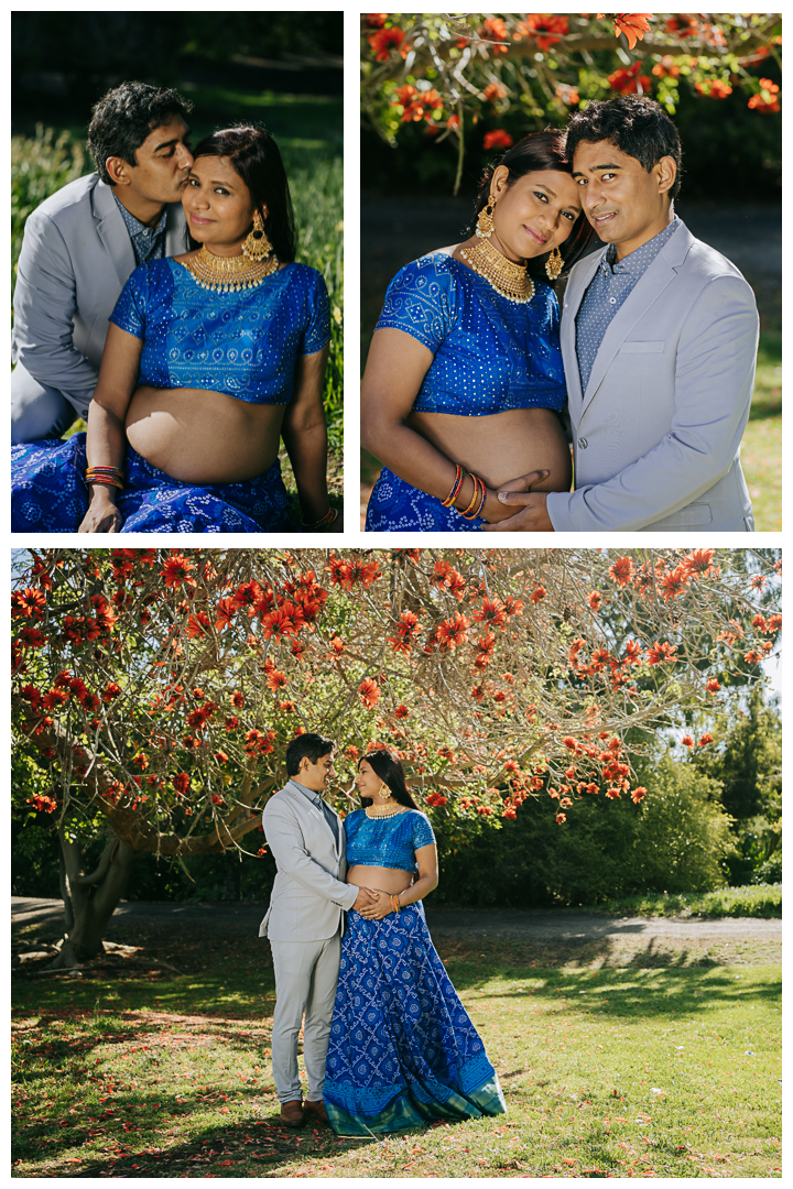 Maternity Photos at South Coast Botanical Garden in South Bay, Los Angeles, California