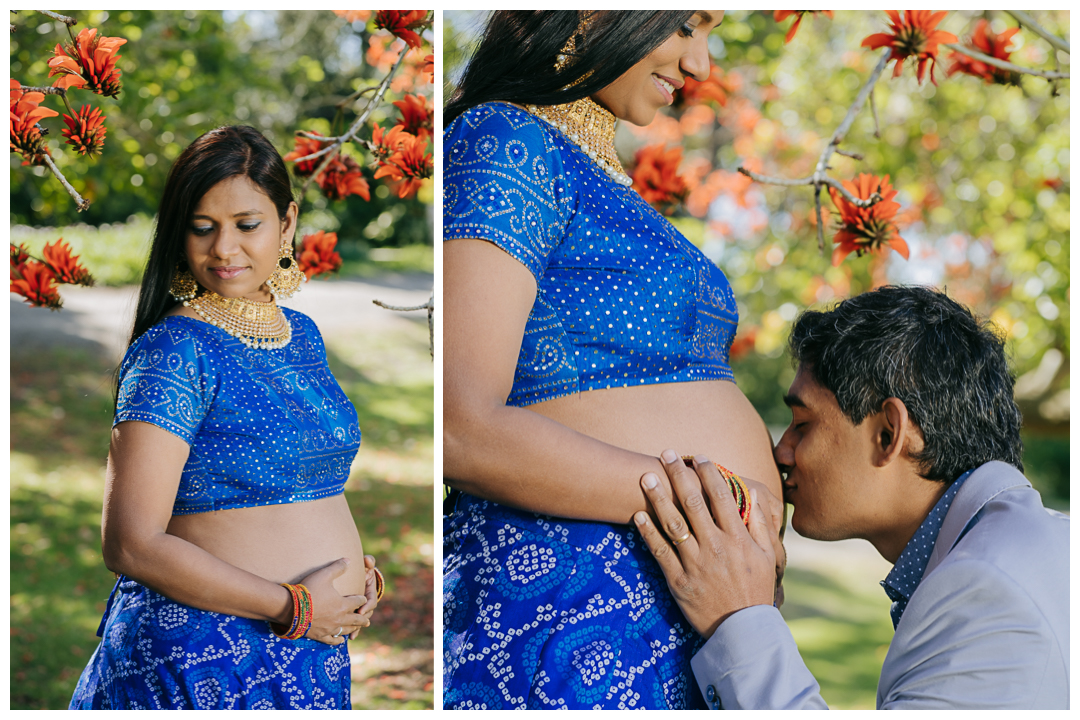 Maternity Photos at South Coast Botanical Garden in South Bay, Los Angeles, California