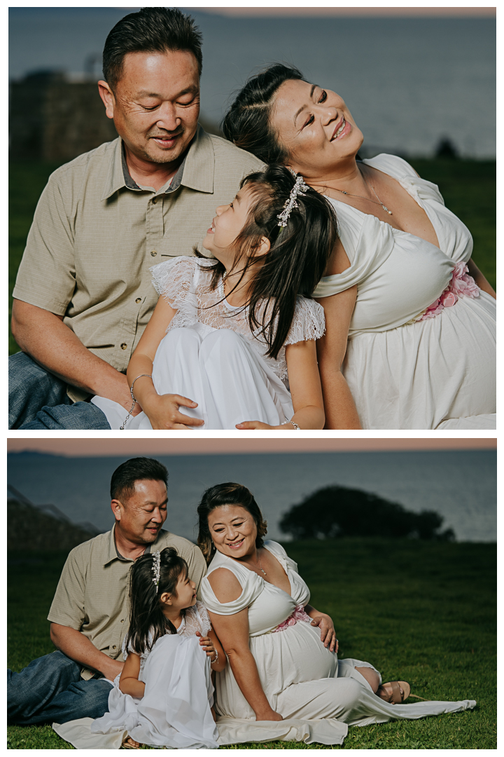 Maternity session in Palos Verdes, Los Angeles, California