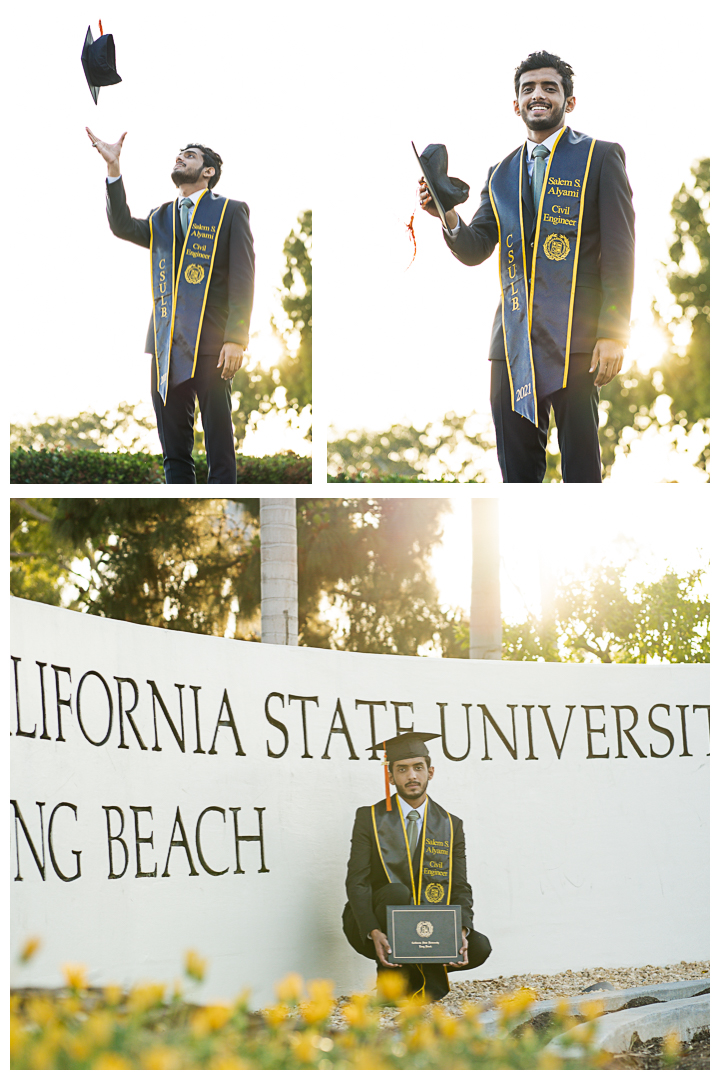 CSULB Cal State Long Beach Graduation Photographer at Los Angeles, California