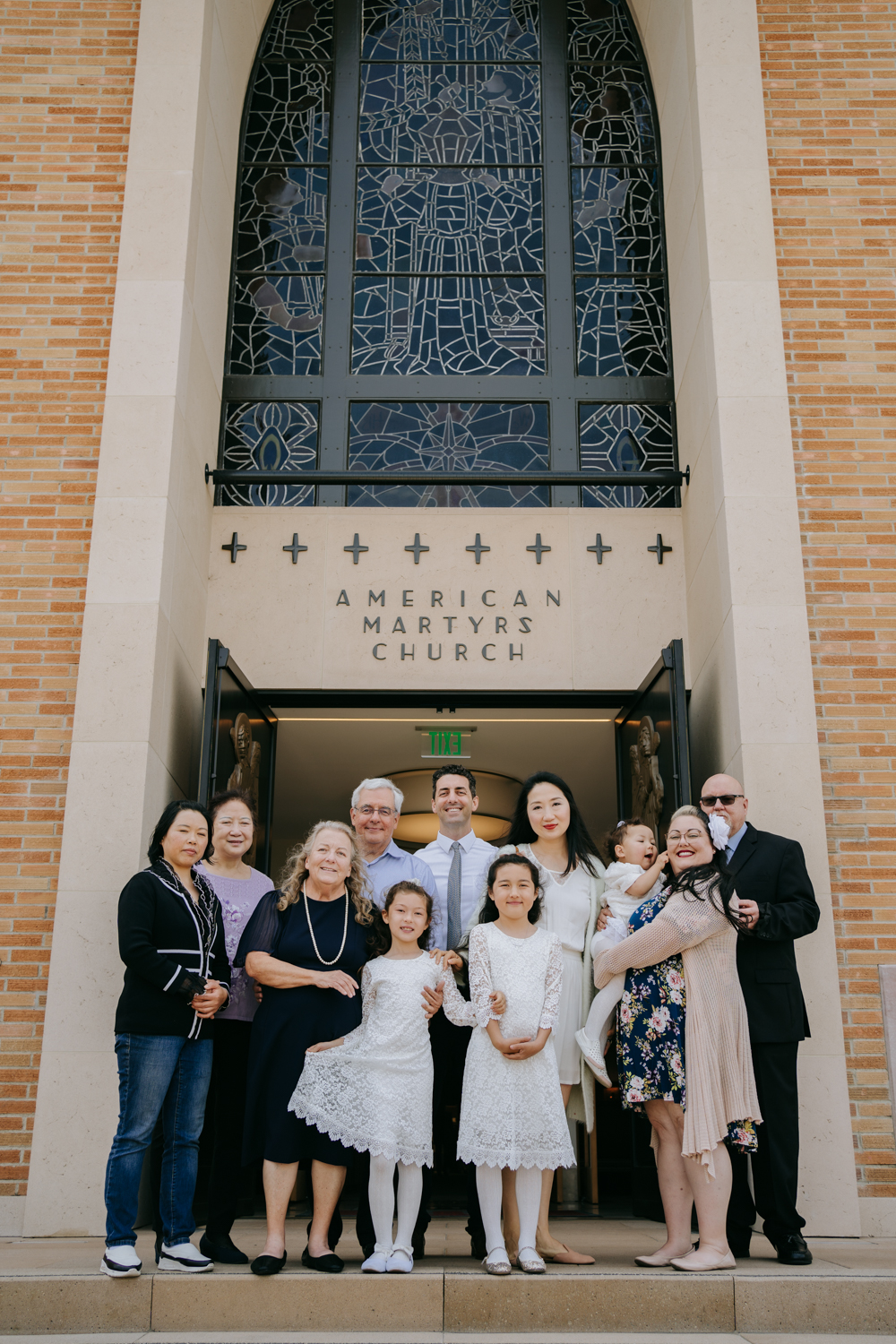 Baptism at American Martyrs Church in Manhattan Beach, Los Angeles, California