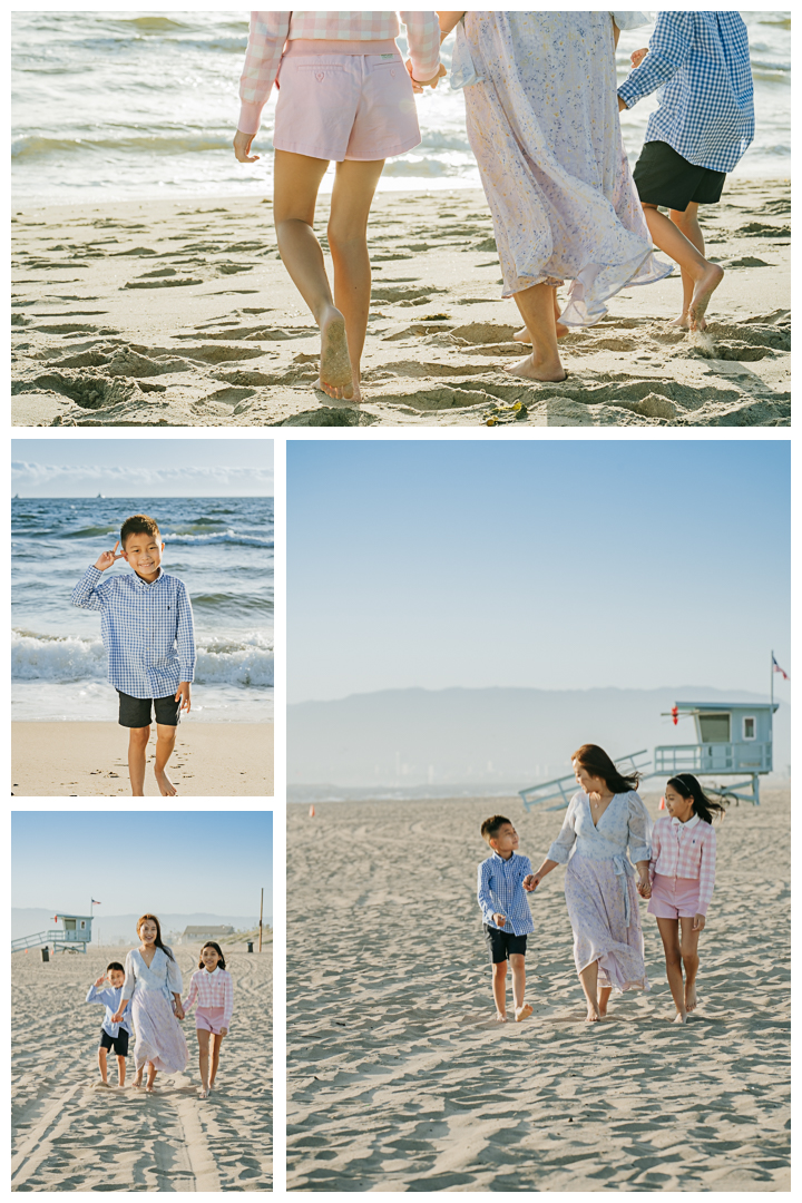 Family Photos at El Segundo Beach, Los Angeles, California