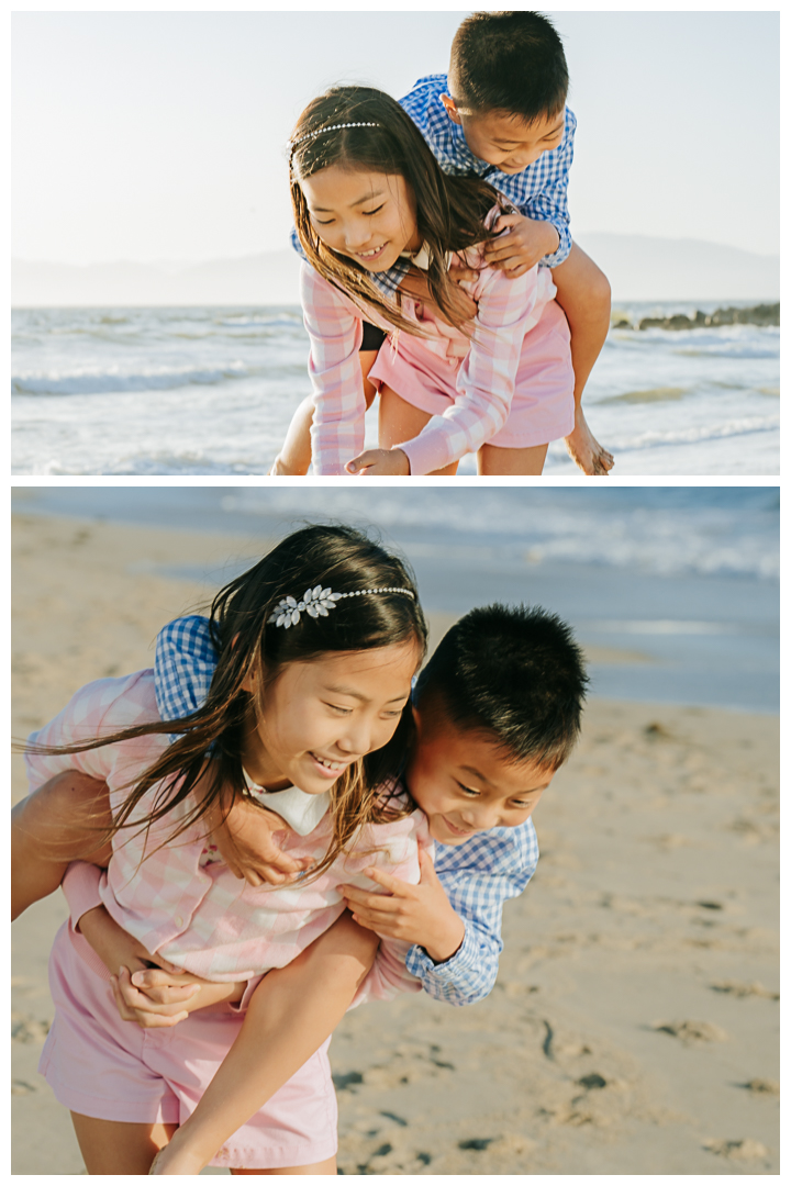 Family Photos at El Segundo Beach, Los Angeles, California