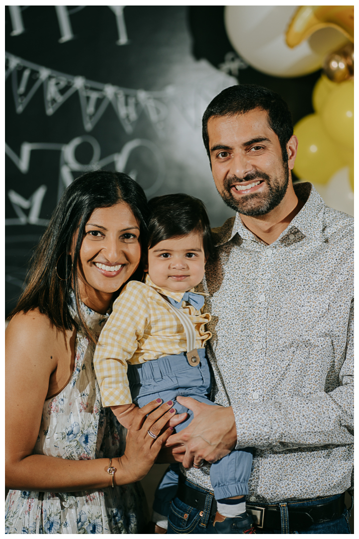 First Birthday Party Cake Smash at Tin Roof Bistro in El Segundo, Los Angeles, California