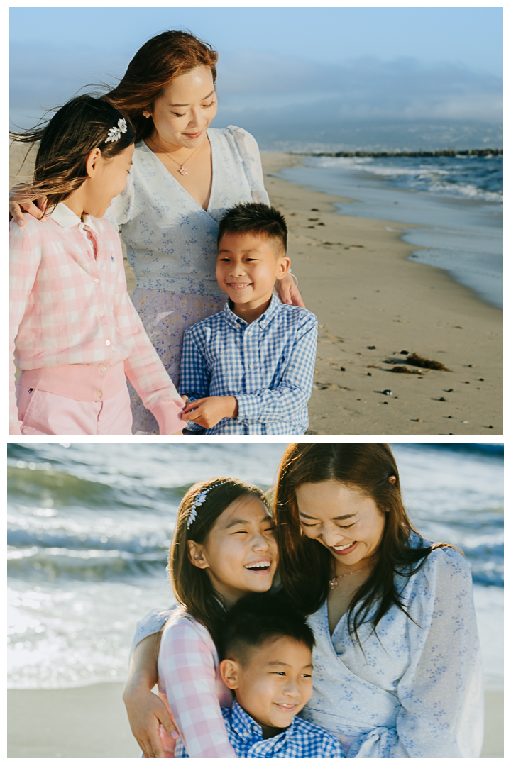 Family Photos at El Segundo Beach, Los Angeles, California