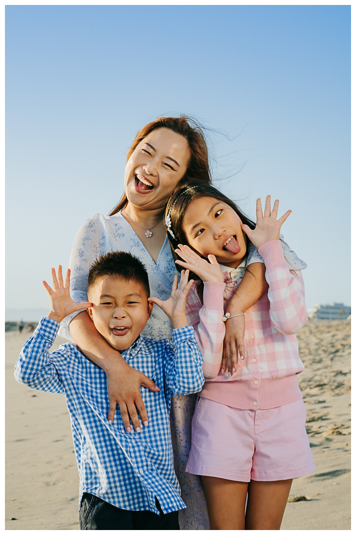 Family Photos at El Segundo Beach, Los Angeles, California