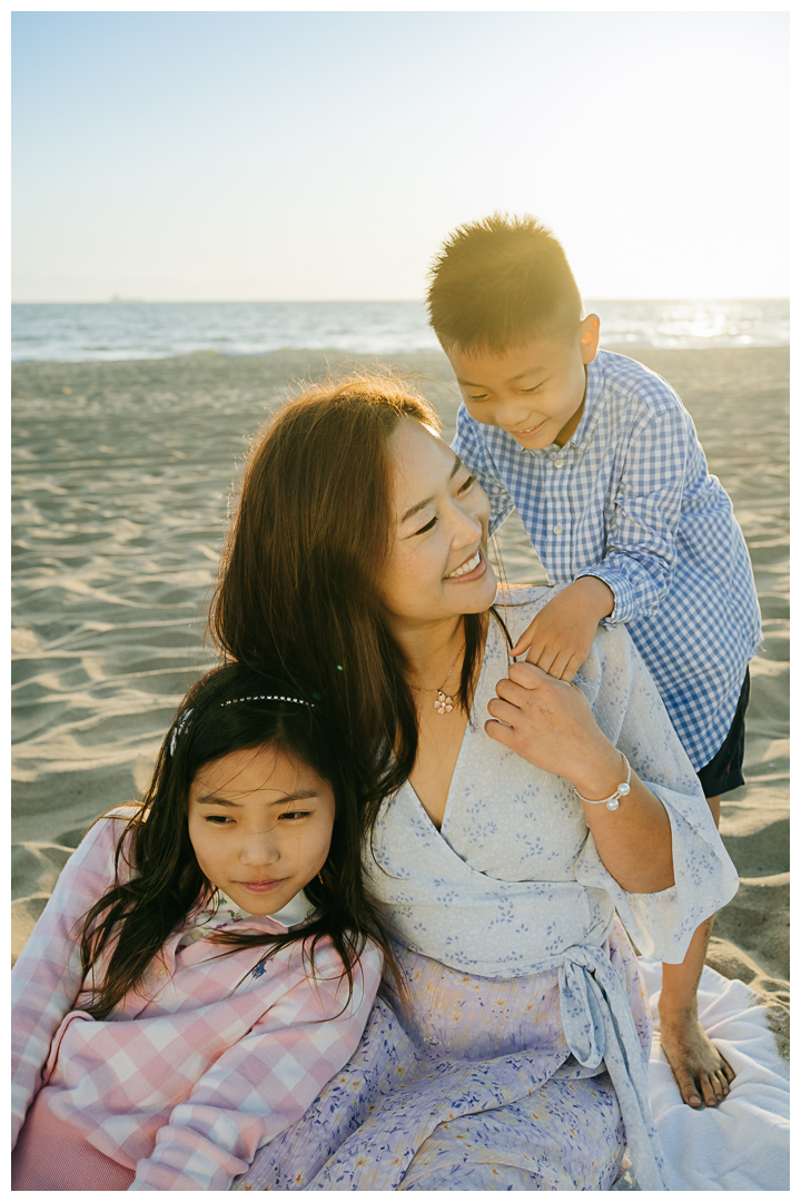 Family Photos at El Segundo Beach, Los Angeles, California