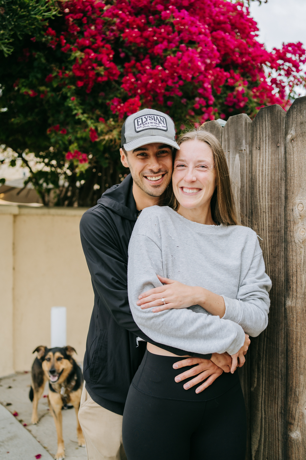 Surprise Proposal at Playa Del Rey in Los Angeles, California