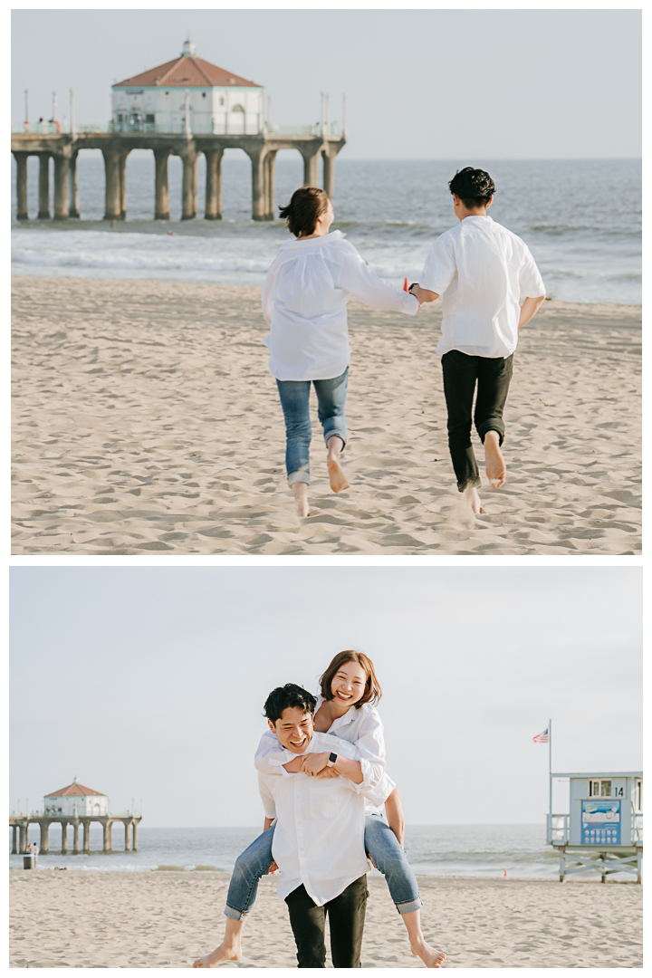 Family Photos at Manhattan Beah in Los Angeles, California