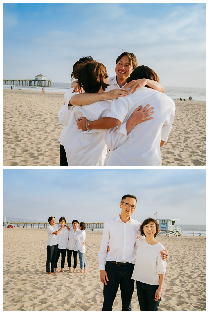 Family Photos at Manhattan Beah in Los Angeles, California