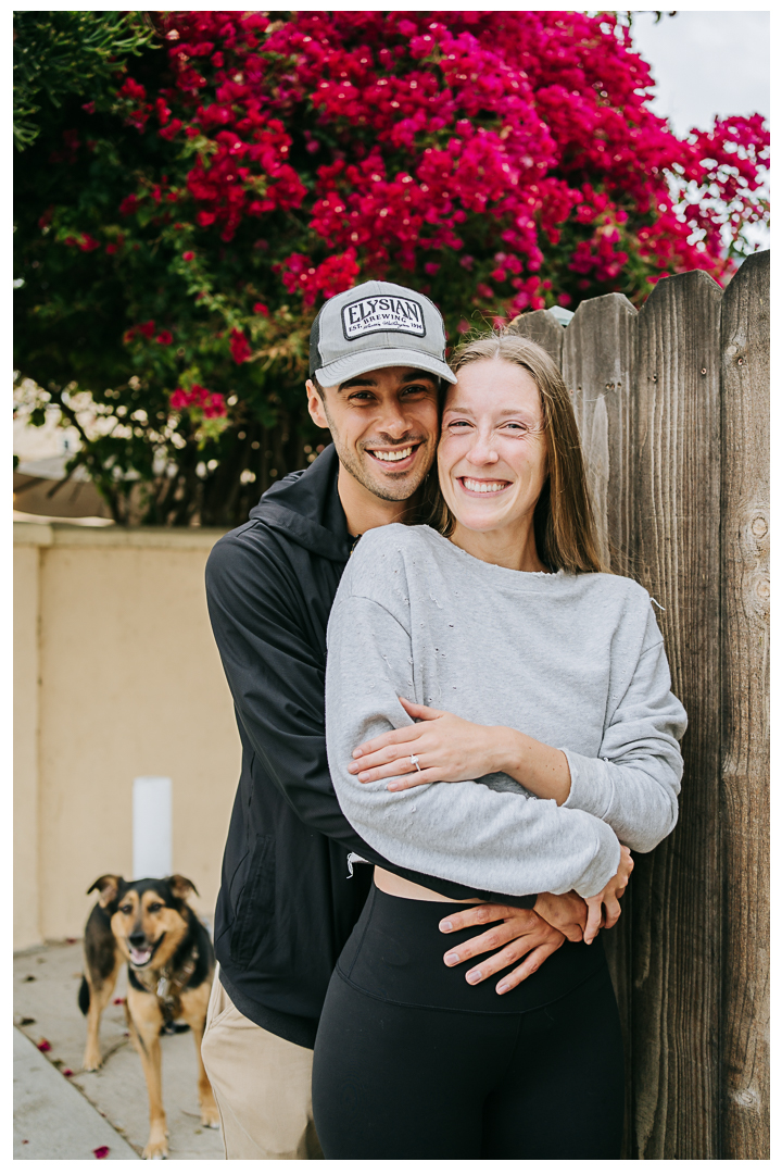 Surprise Proposal at Playa Del Rey in Los Angeles, California