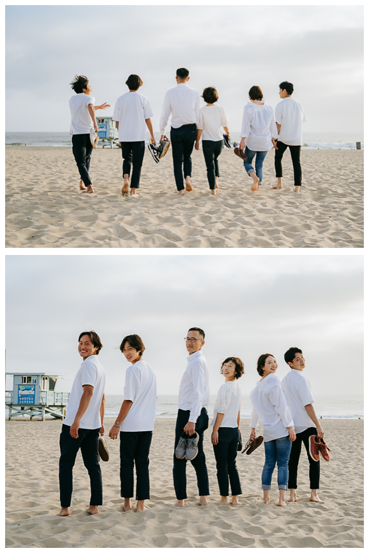 Family Photos at Manhattan Beah in Los Angeles, California