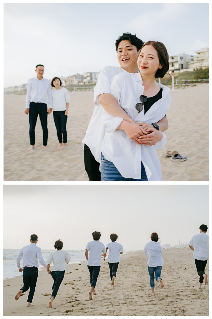 Family Photos at Manhattan Beah in Los Angeles, California