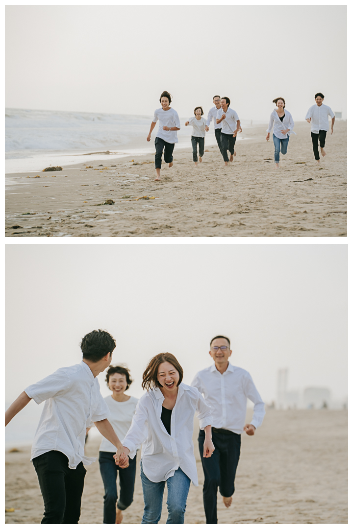 Family Photos at Manhattan Beah in Los Angeles, California