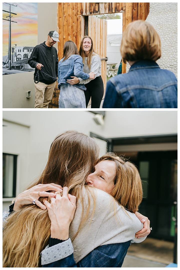 Surprise Proposal at Playa Del Rey in Los Angeles, California