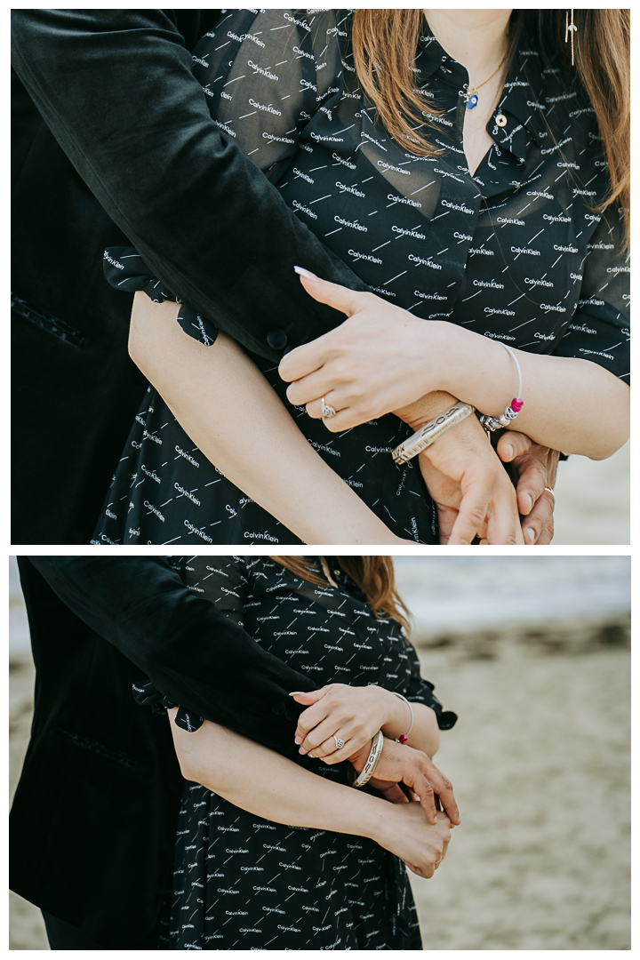 Surprise Proposal and Engagement at Hermosa Beach, Los Angeles, California