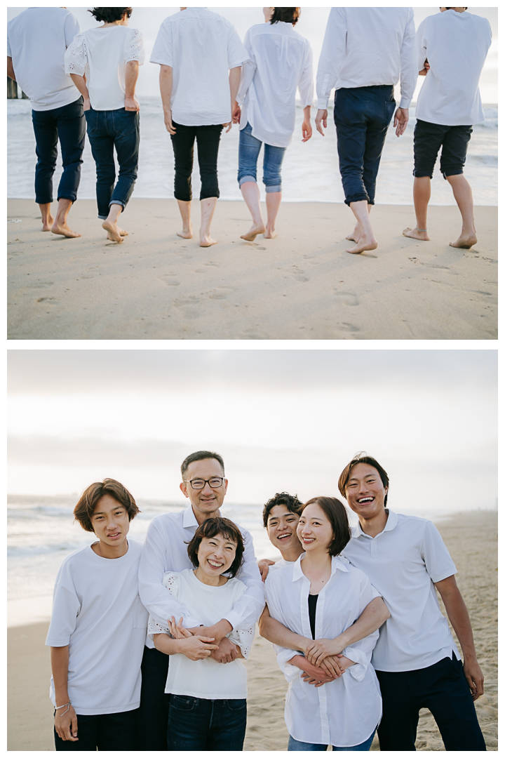 Family Photos at Manhattan Beah in Los Angeles, California