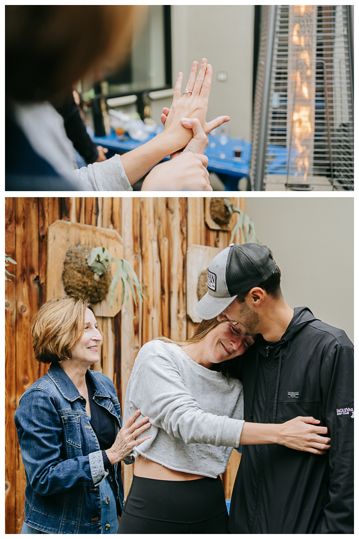 Surprise Proposal at Playa Del Rey in Los Angeles, California