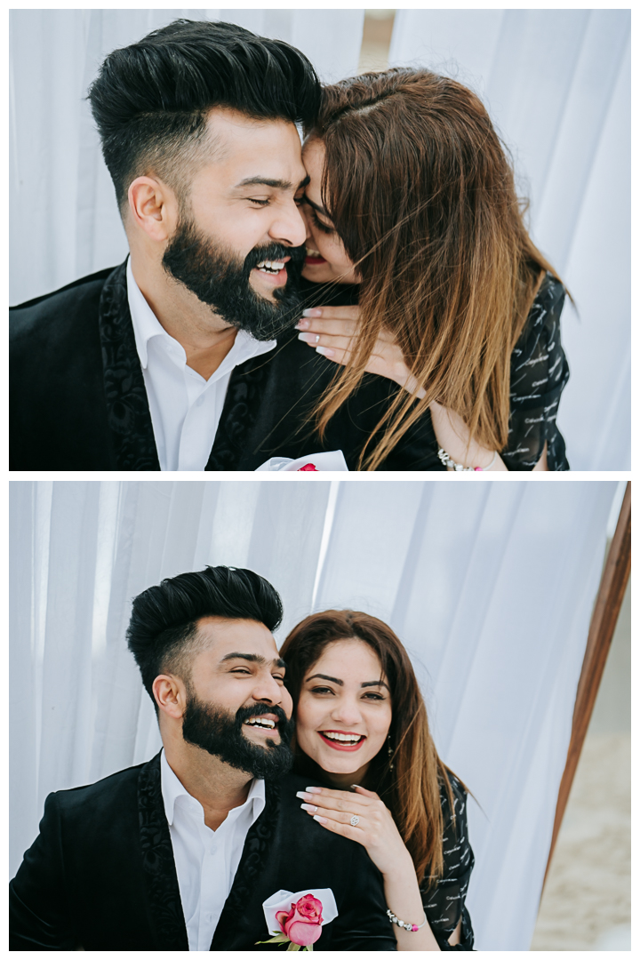 Surprise Proposal and Engagement at Hermosa Beach, Los Angeles, California