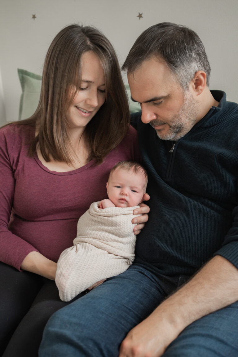 In-home Family and Newborn Session in Culver City, Los Angeles, California