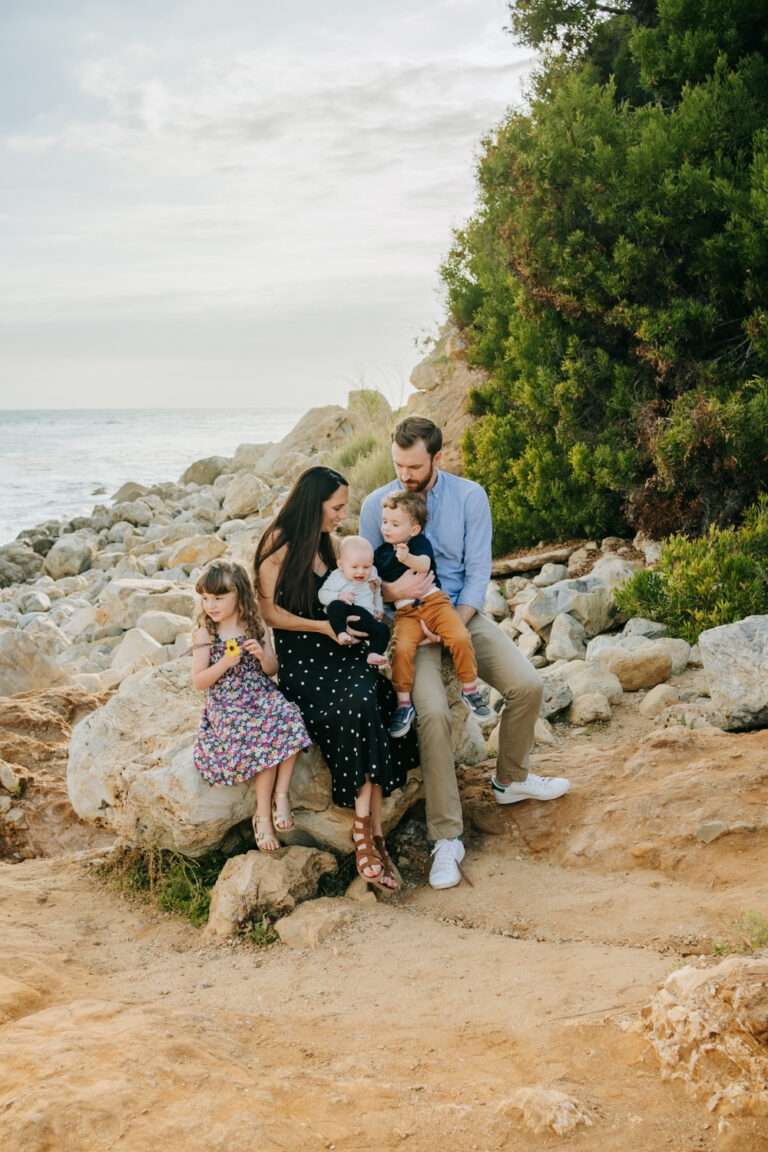 Family Photos at Terranea Resort in Palos Verdes, Los Angeles, California