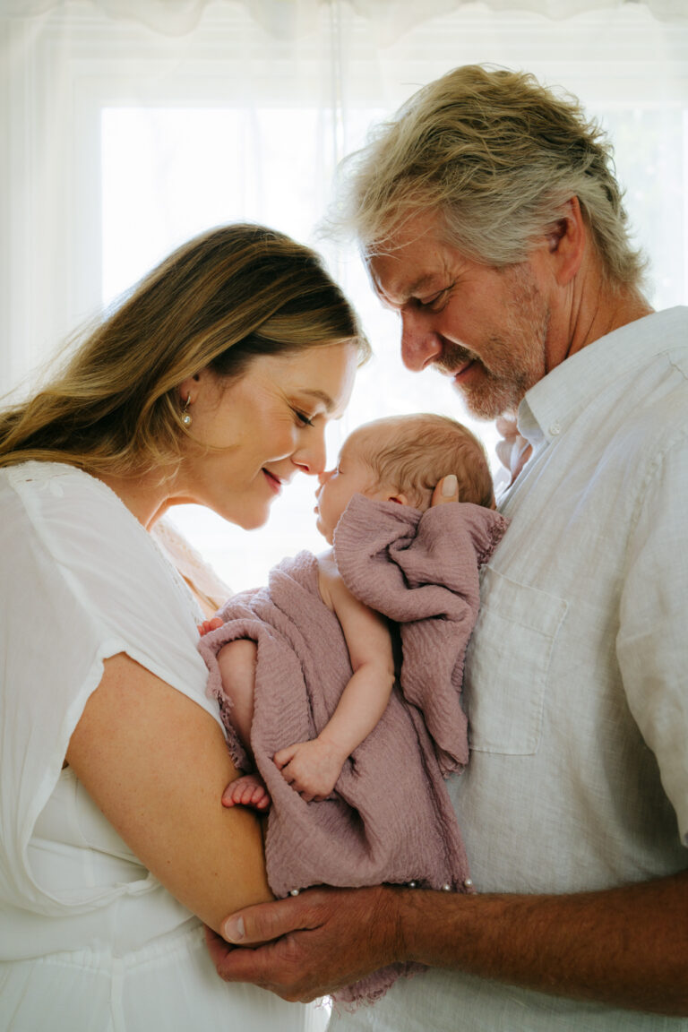 In-home newborn family session photography in Torrance, Los Angeles, California