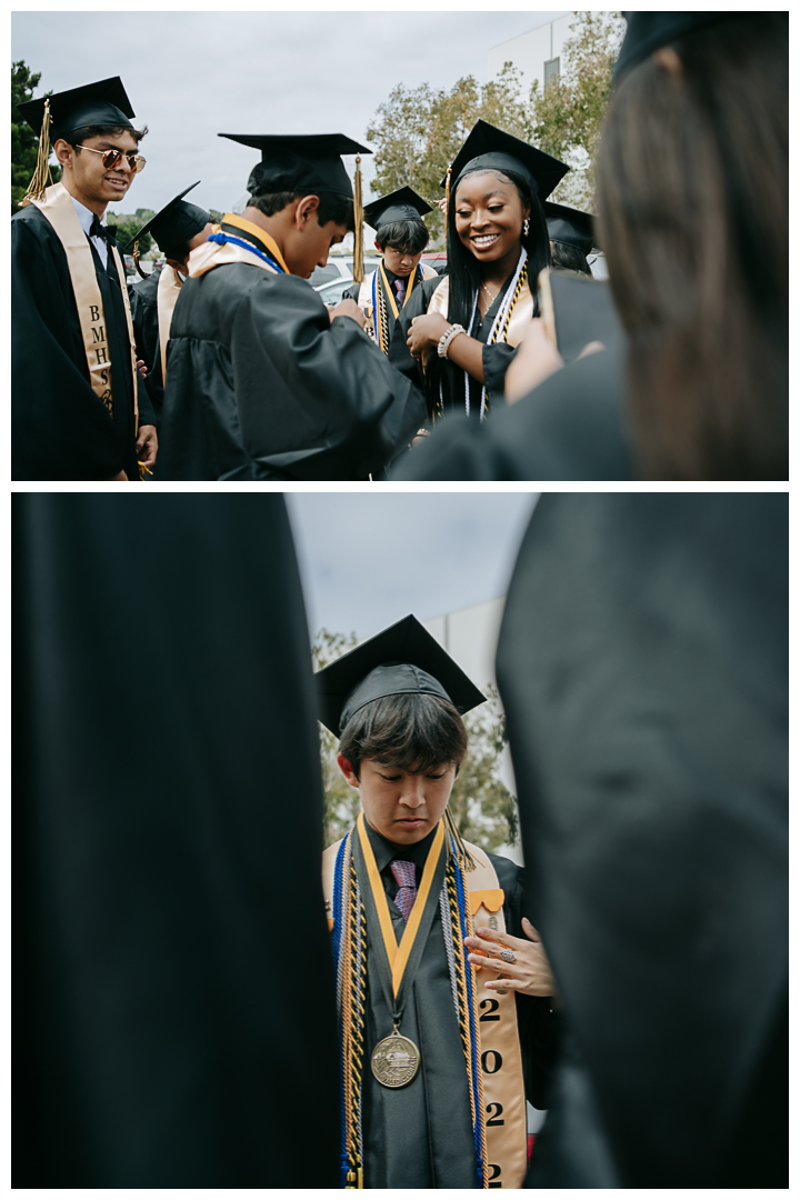 Bishop Montgomery High School Graduation in Torrance, Los Angeles, California