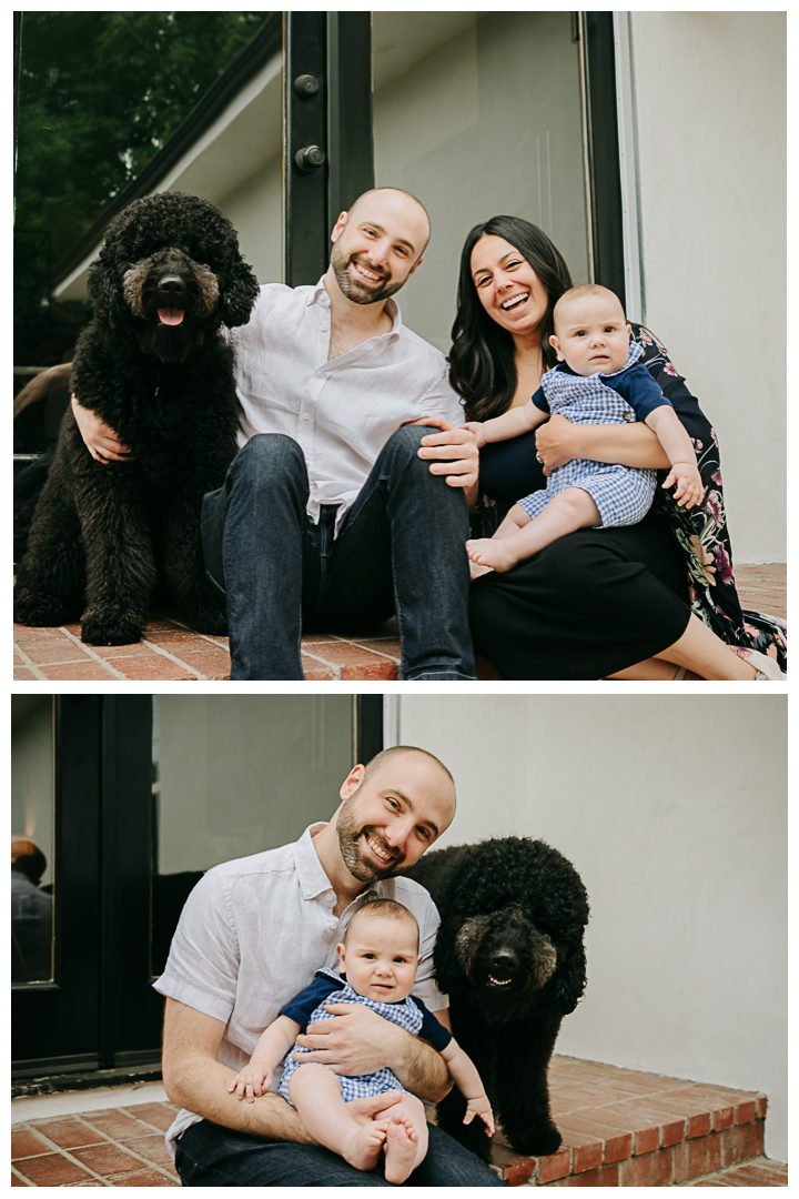 In-home newborn family session photography in Sherman Oaks, Los Angeles, California