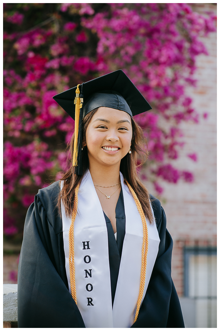 Senior Portraits with Family in Palos Verdes, Los Angeles, California