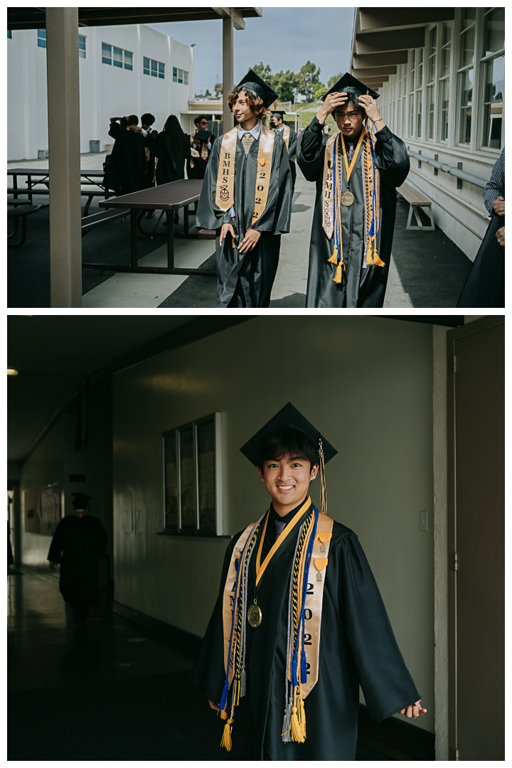 Bishop Montgomery High School Graduation in Torrance, Los Angeles, California