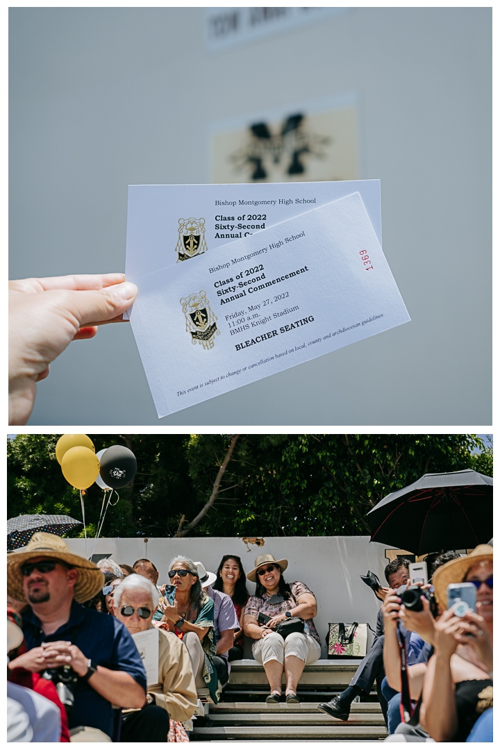 Bishop Montgomery High School Graduation in Torrance, Los Angeles, California