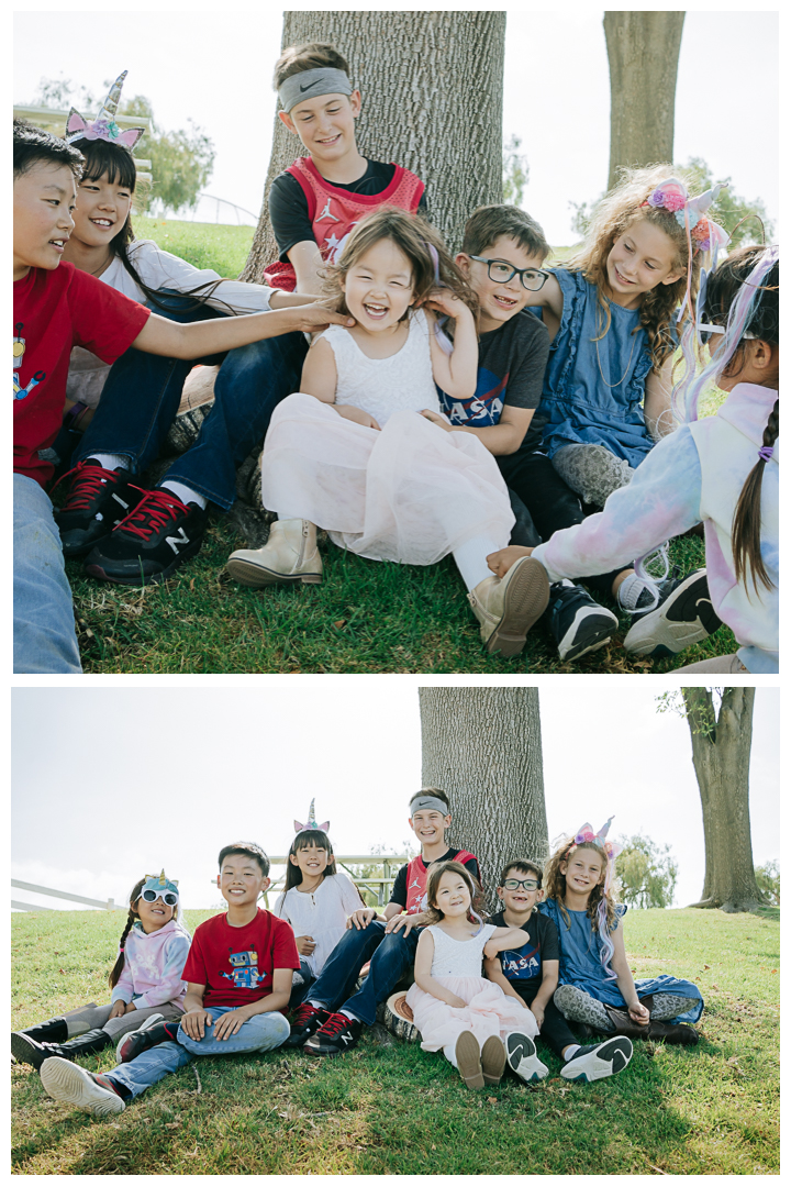 Unicorn Birthday Party Photography in Palos Verdes, Los Angeles, California