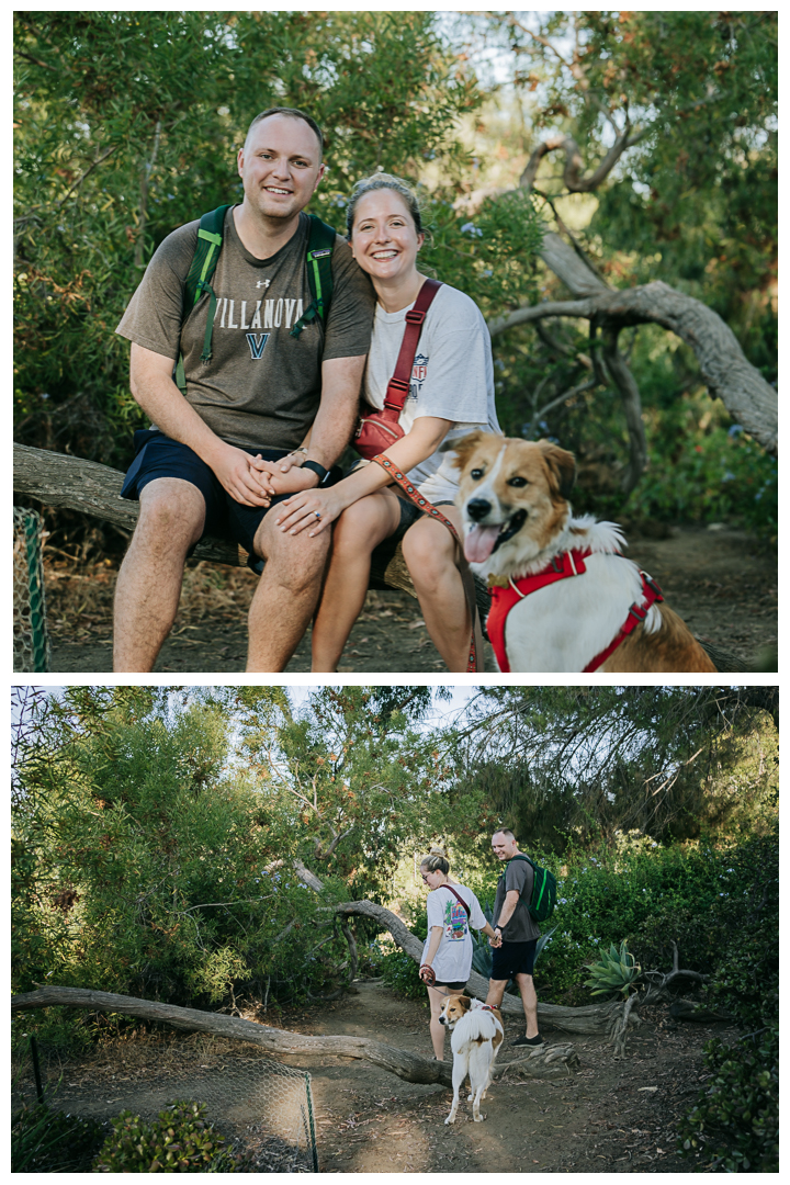 Surprise Proposal and Mini Engagement at Elysian Park, Los Angeles, California