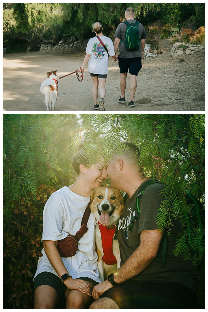 Surprise Proposal and Mini Engagement at Elysian Park, Los Angeles, California